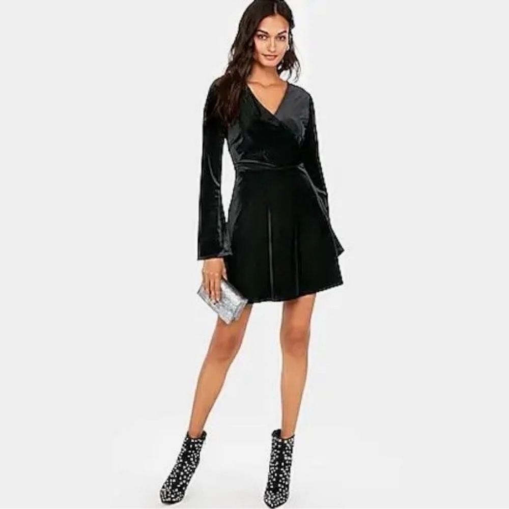 Express Black Mini Dress